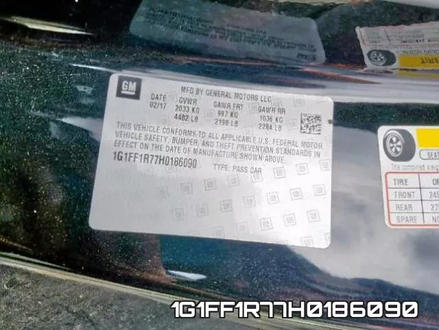 1G1FF1R77H0186090 фото 2