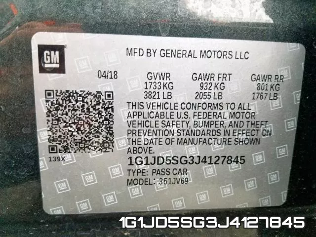 1G1JD5SG3J4127845 фото 2