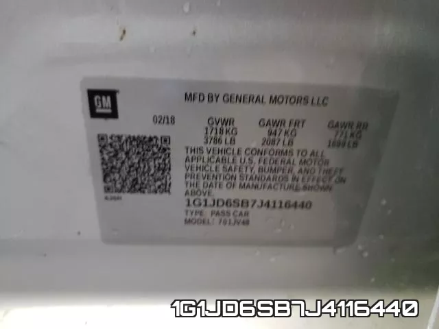 1G1JD6SB7J4116440 фото 2