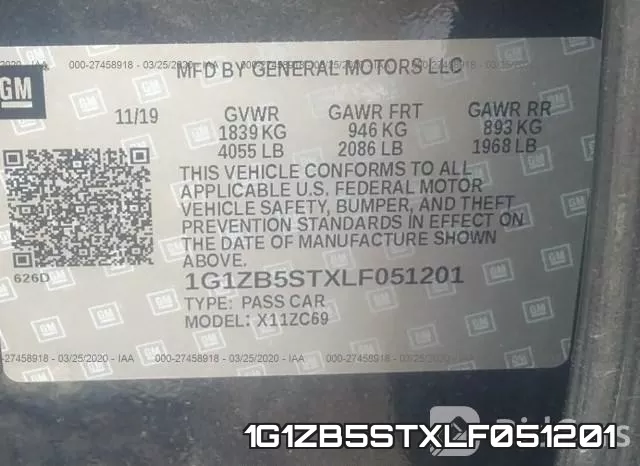 1G1ZB5STXLF051201 фото 10