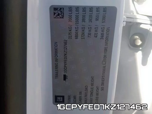 1GCPYFED7KZ127462 фото 2