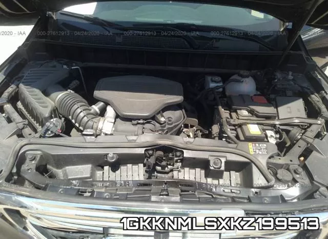 1GKKNMLSXKZ199513 фото 2