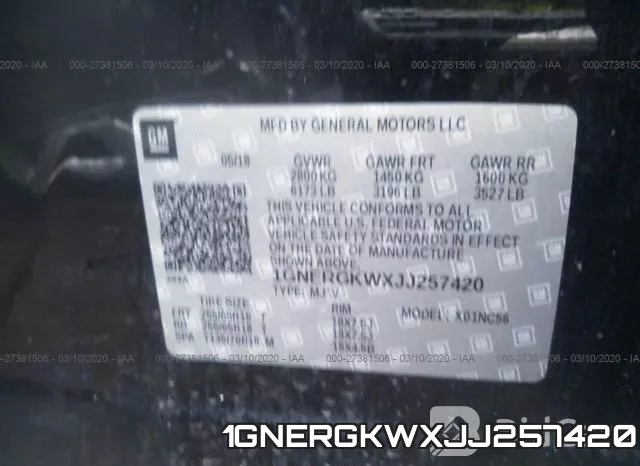 1GNERGKWXJJ257420 фото 10