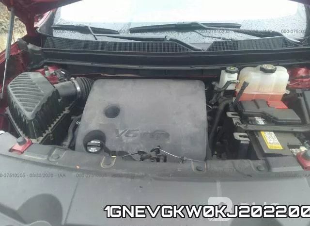 1GNEVGKW0KJ202200 фото 2