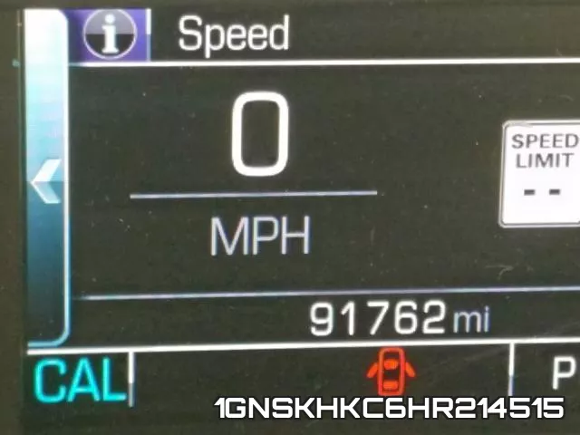 1GNSKHKC6HR214515 фото 9