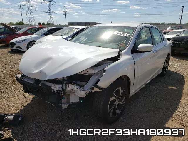 1HGCR2F33HA180937 фото 3
