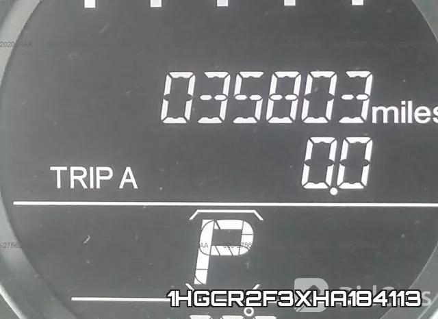 1HGCR2F3XHA184113 фото 8