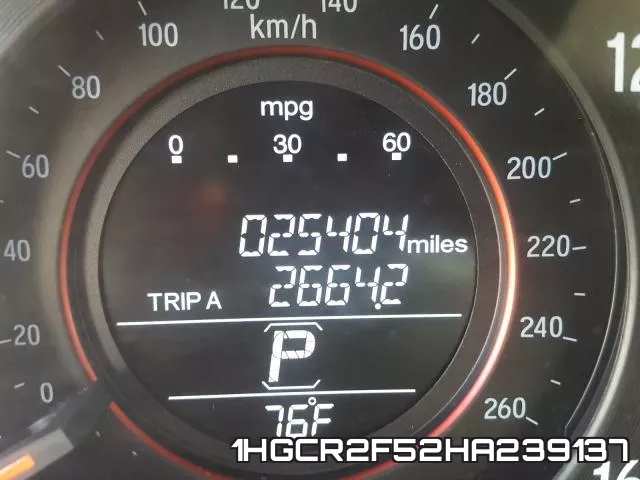 1HGCR2F52HA239137 фото 9