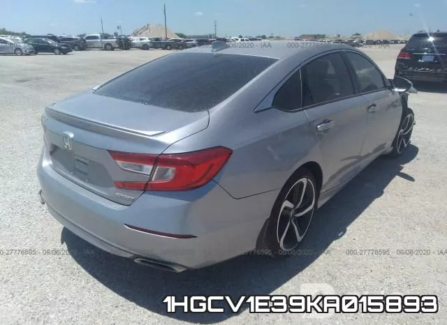 1HGCV1E39KA015893 фото 5