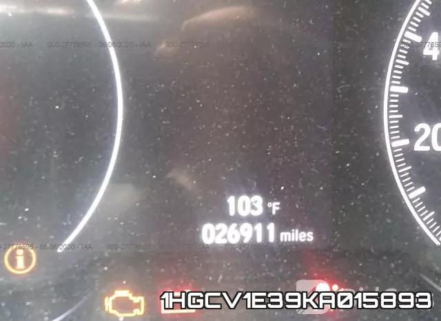 1HGCV1E39KA015893 фото 8