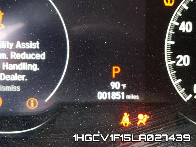 1HGCV1F15LA027439 фото 9