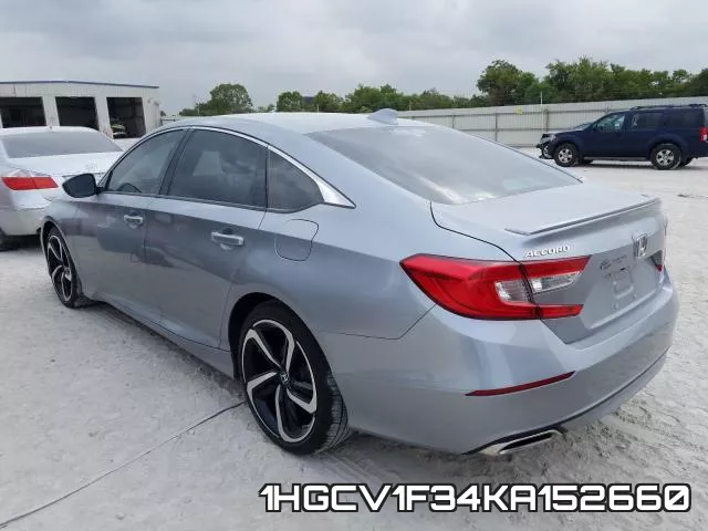 1HGCV1F34KA152660 фото 4