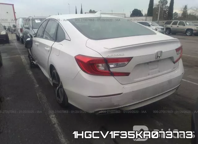 1HGCV1F35KA073773 фото 4