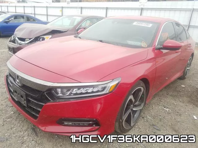 1HGCV1F36KA000623 фото 3