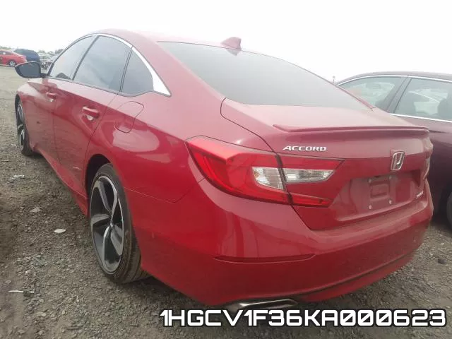 1HGCV1F36KA000623 фото 4
