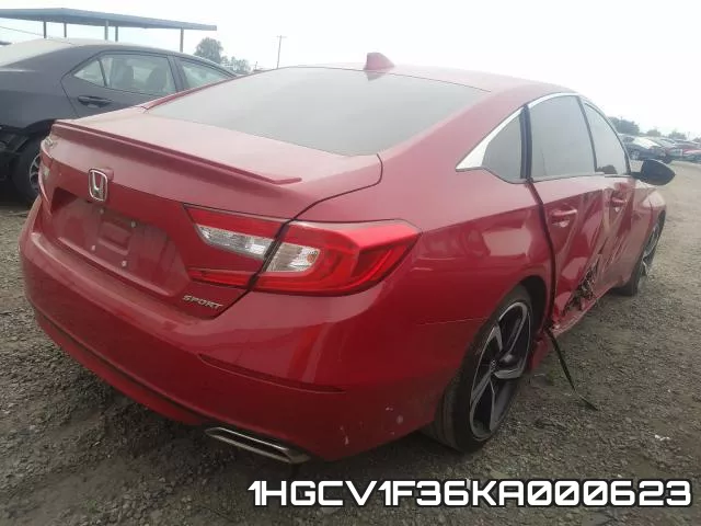 1HGCV1F36KA000623 фото 5
