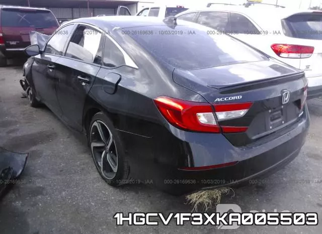 1HGCV1F3XKA005503 фото 4