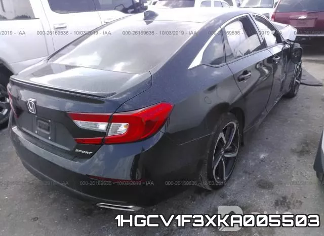 1HGCV1F3XKA005503 фото 5