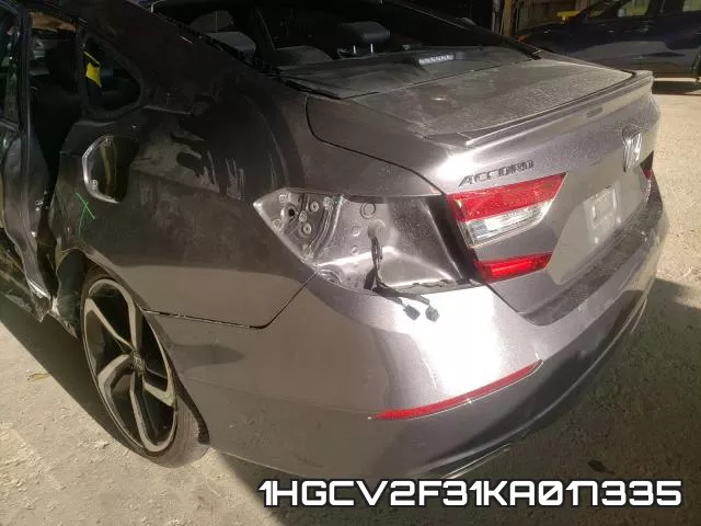 1HGCV2F31KA017335 фото 2