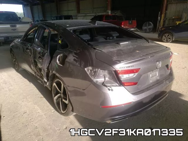 1HGCV2F31KA017335 фото 4