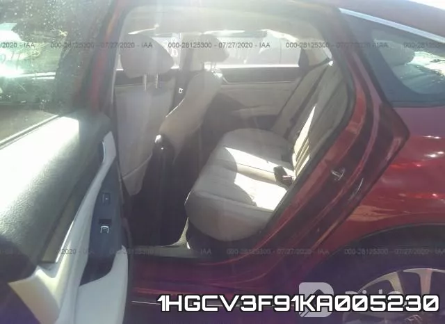 1HGCV3F91KA005230 фото 9