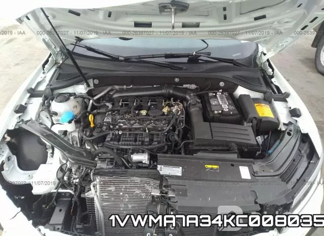 1VWMA7A34KC008035 фото 2