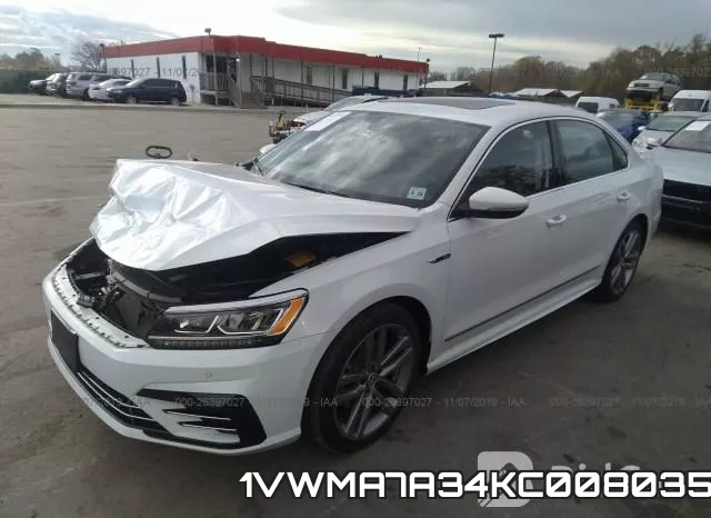 1VWMA7A34KC008035 фото 3