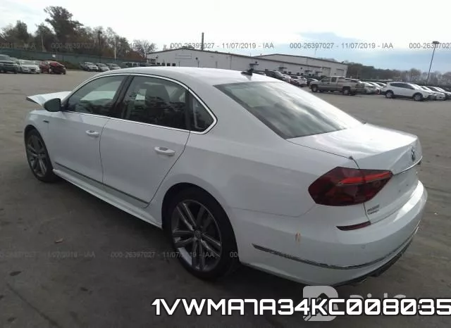1VWMA7A34KC008035 фото 4