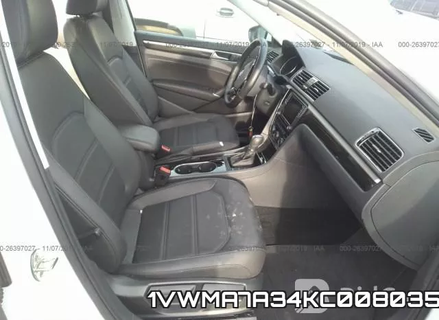 1VWMA7A34KC008035 фото 6