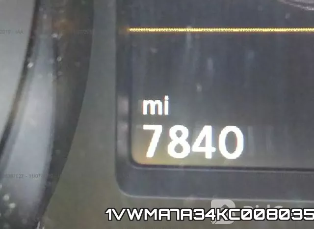 1VWMA7A34KC008035 фото 8