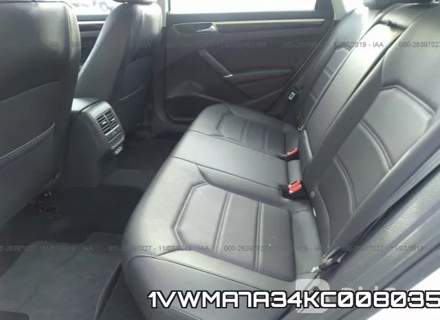 1VWMA7A34KC008035 фото 9