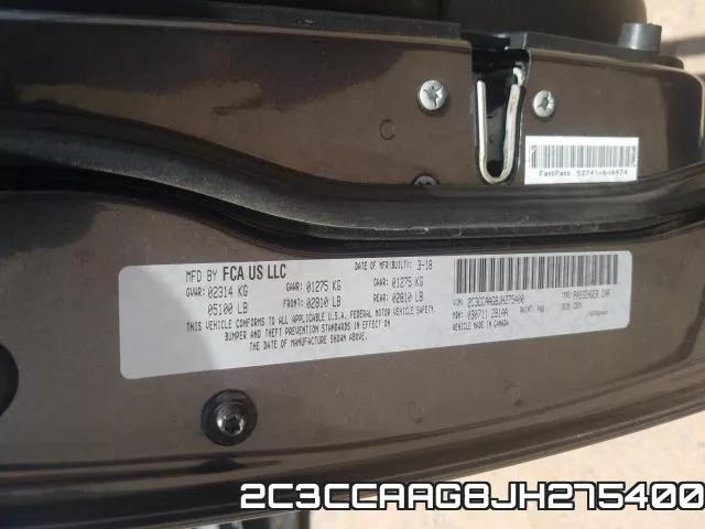 2C3CCAAG8JH275400 фото 2