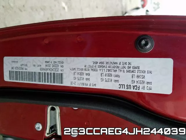 2C3CCAEG4JH244039 фото 2