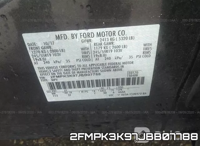 2FMPK3K97JBB07788 фото 10