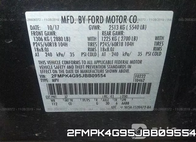 2FMPK4G95JBB09554 фото 9