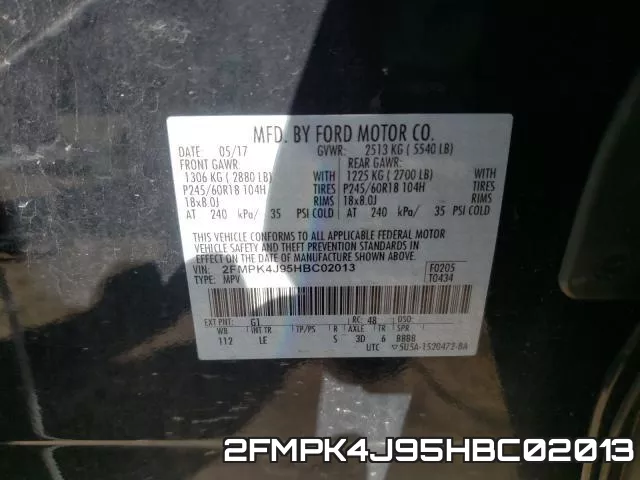 2FMPK4J95HBC02013 фото 2