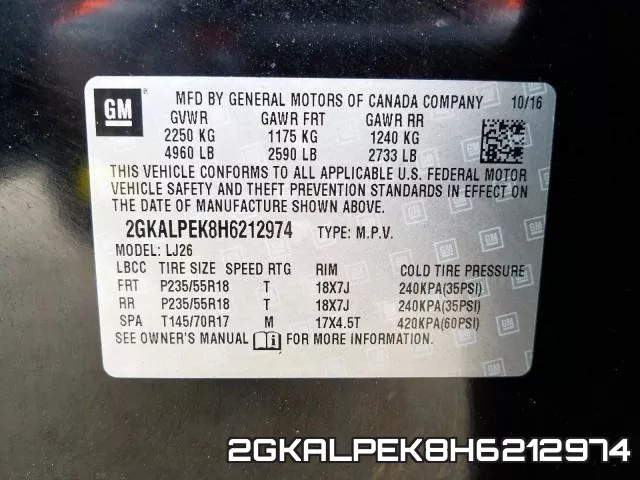 2GKALPEK8H6212974 фото 2