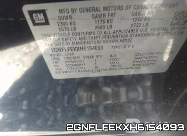 2GNFLFEKXH6154093 фото 10