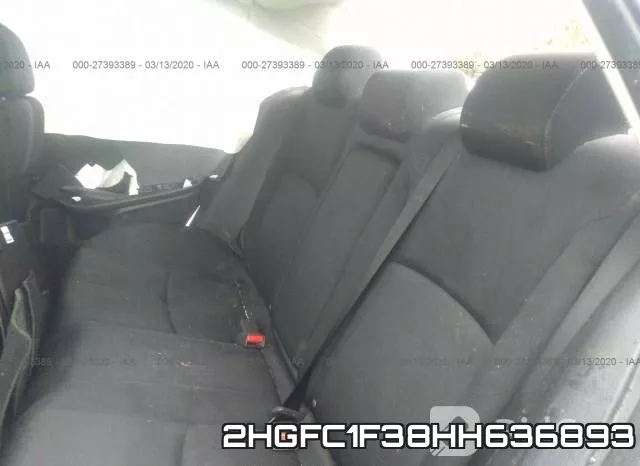 2HGFC1F38HH636893 фото 9