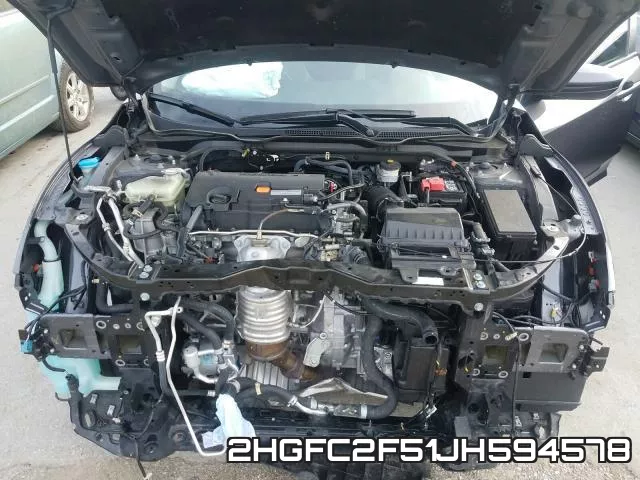 2HGFC2F51JH594578 фото 8