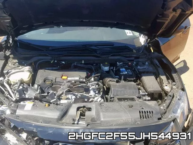 2HGFC2F55JH544931 фото 8