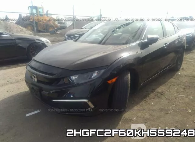 2HGFC2F60KH559248 фото 3
