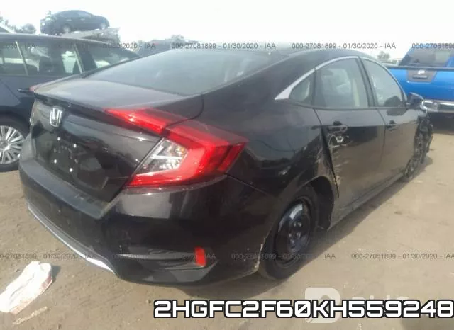 2HGFC2F60KH559248 фото 5
