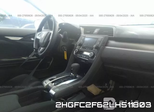 2HGFC2F62LH511803 фото 5