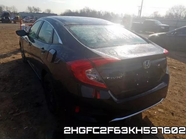 2HGFC2F63KH537602 фото 4