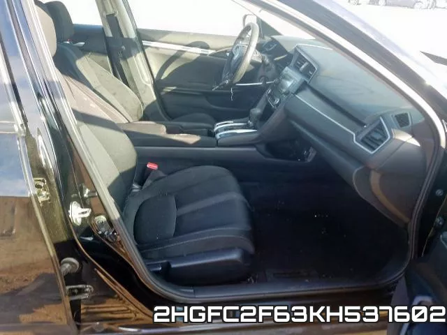2HGFC2F63KH537602 фото 6