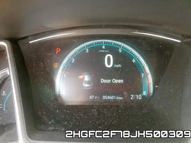 2HGFC2F78JH500309 фото 9