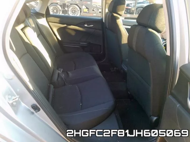 2HGFC2F81JH605069 фото 7