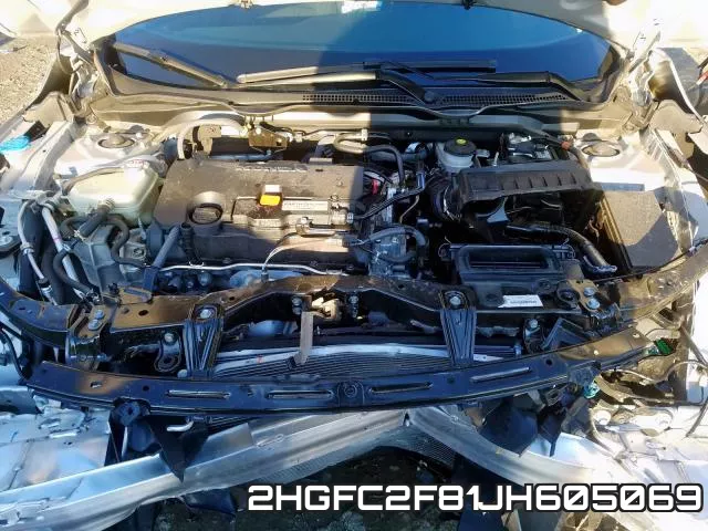 2HGFC2F81JH605069 фото 8