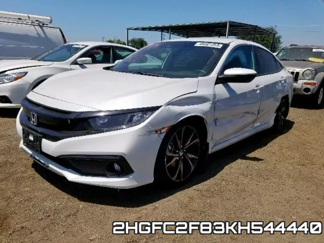 2HGFC2F83KH544440 фото 3